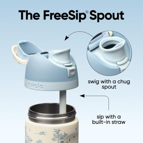 Owala FreeSip Stainless Steel Water Bottle 24 oz Toile Be Home