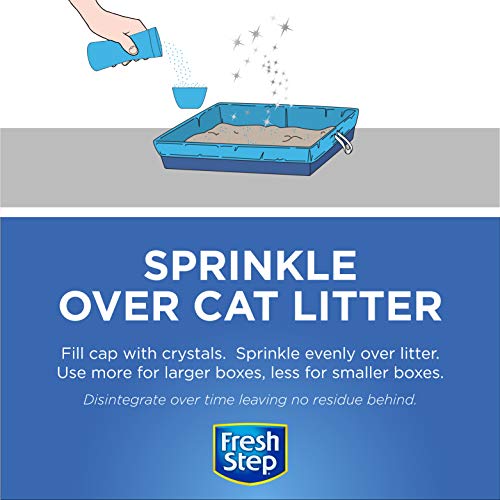 Fresh Step Cat Litter Crystals Deodorizer, Fresh Scent, 15 Oz