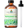 EVOKE OCCU Peppermint Oil for Diffuser, Home, Skin & Hair Care | Invigorating Minty Aroma for DIY Spray, Aromatherapy & Daily Use - 118mL / 4.16 fl.oz
