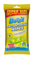Duzzit Antibacterial Wipes, Pack Of 50