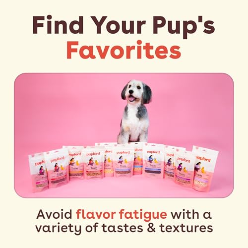 Pupford Freeze Dried Training Treats for Dogs & Puppies (Beef Liver, 4 oz) | 475+ treats per bag, Ultra low-calorie, Only 3 ingredients, All breed sizes, Mess free and bite sized, Trainer recommended