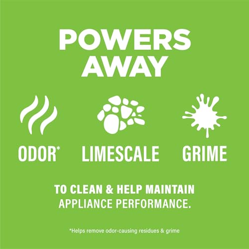 Affresh Dishwasher Cleaner, Mess-Free Deep-Cleaning Tablet, 6 Month Supply | Helps Power Away Smells from Limescale & Mineral Deposits,EPA Safer Choice Certified, Safe for All Dishwashers