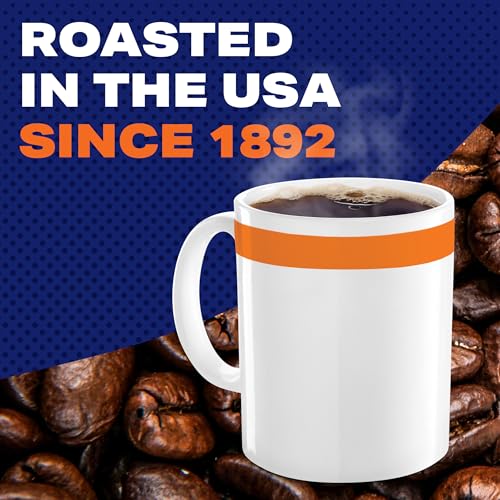 Maxwell House Ground Coffee, Original Roast, 27.5 oz Canister | Smooth & Rich Medium Roast Coffee, Full-Bodied Flavor, Rich Aroma, Roasted in the USA Since 1892, Certified Kosher