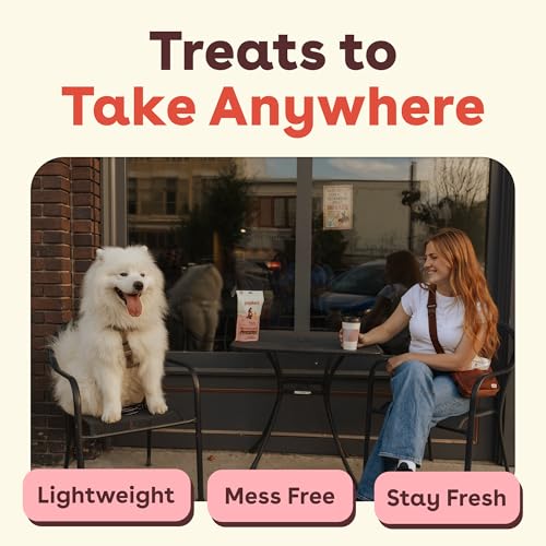 Pupford Freeze Dried Training Treats for Dogs & Puppies (Beef Liver, 4 oz) | 475+ treats per bag, Ultra low-calorie, Only 3 ingredients, All breed sizes, Mess free and bite sized, Trainer recommended