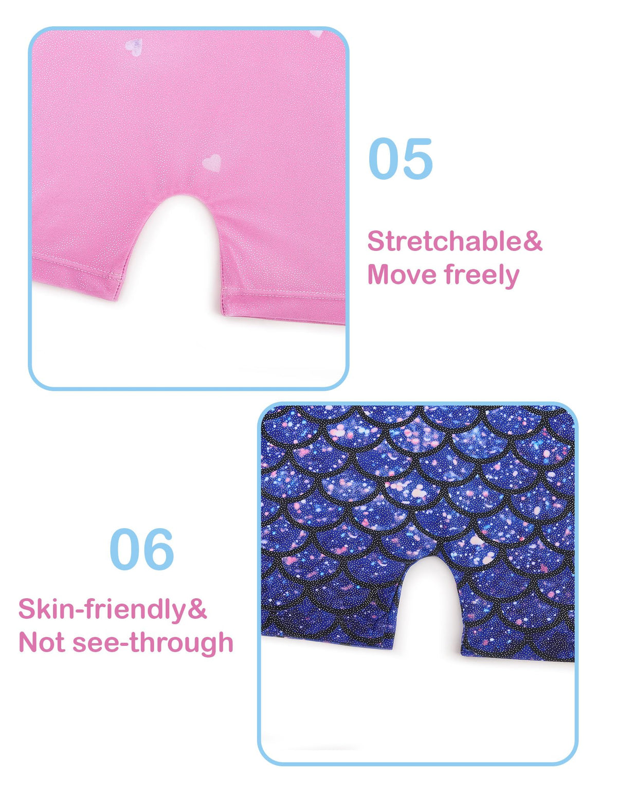 Tstiti Gymnastics Leotards for Girls 2 Pack Sparkly Biketards Outfit Set | 2 Hair Scrunchies, 2 Pack Sparkly Biketards, Leotard for Kids Gymnastics, Tumbling, Practice