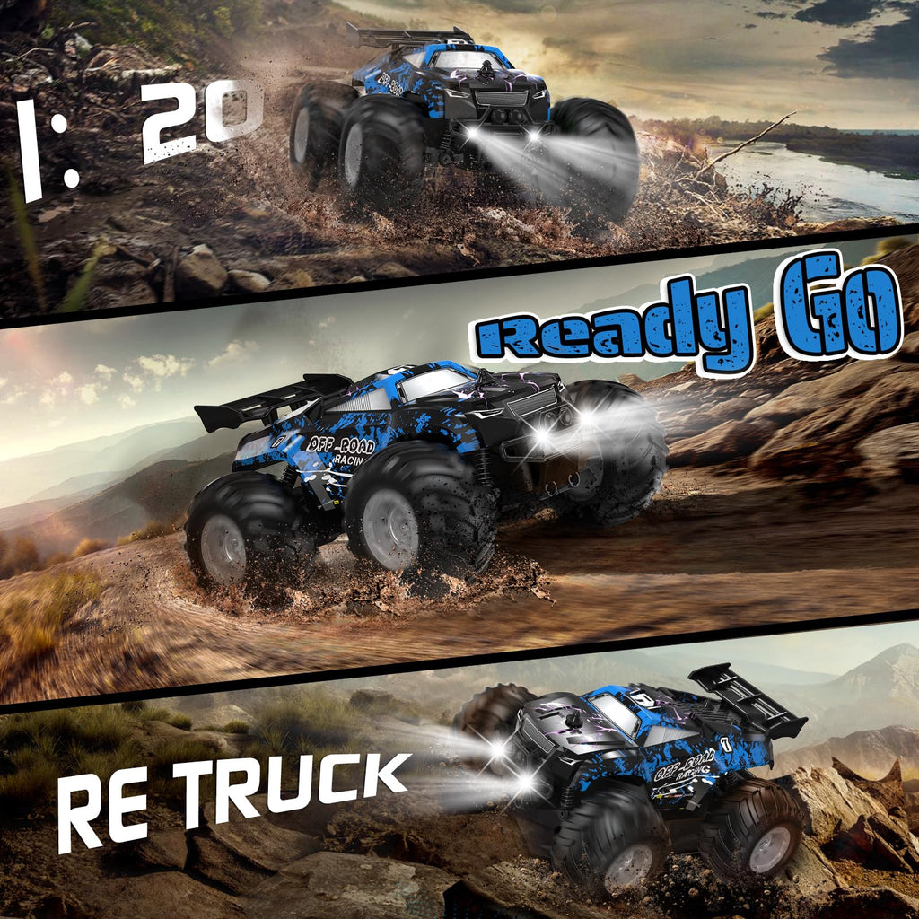 All-Terrain Remote Control Car for Boys Christmas Kids Rechargeable