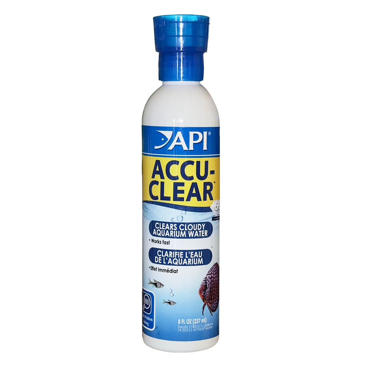 API ACCU-CLEAR Freshwater Aquarium Water Clarifier 8-Ounce Bottle