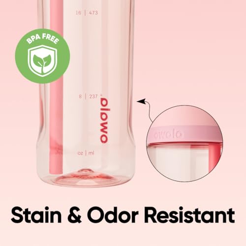 Owala FreeSip Tritan Water Bottle 25 oz Rose Quartz