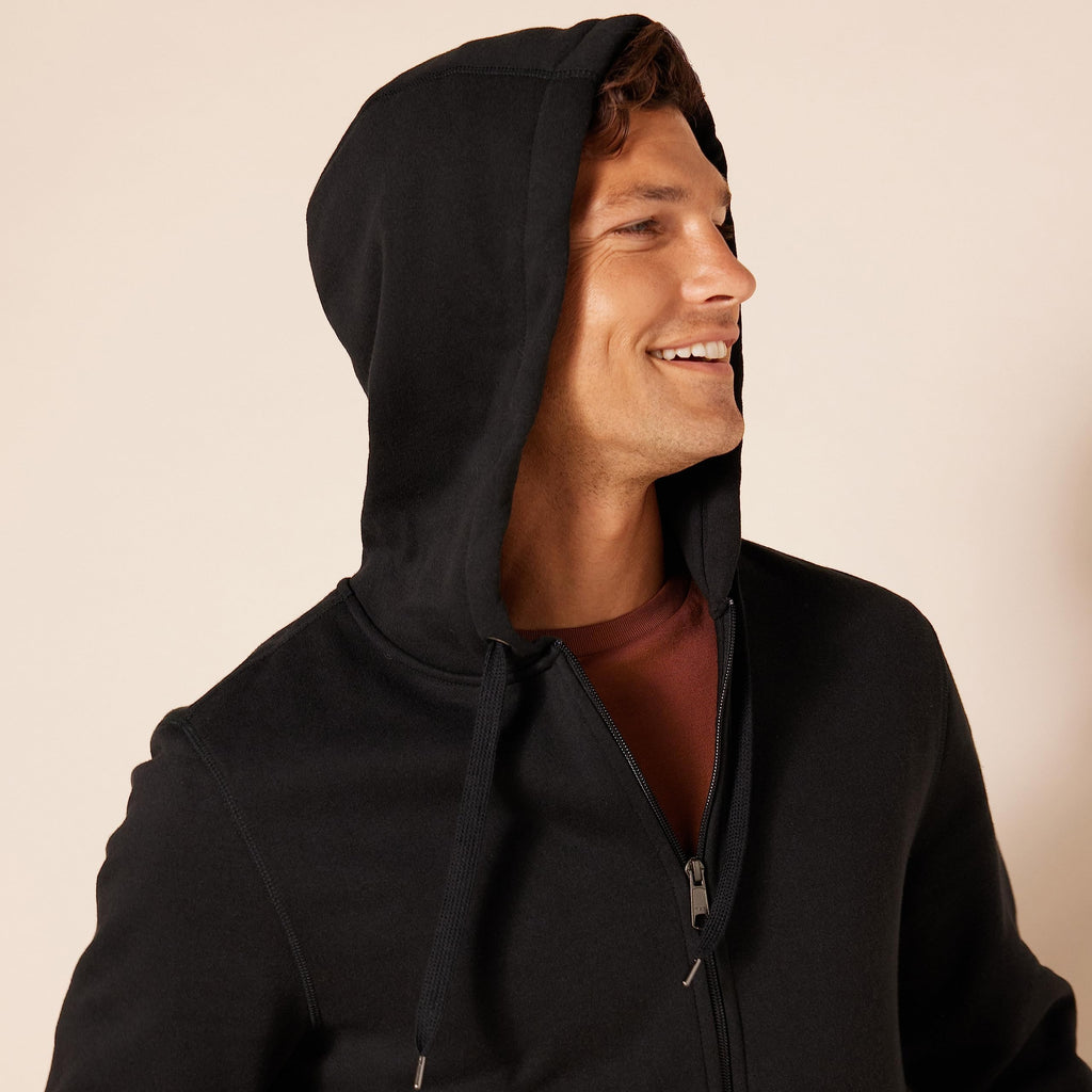 Amazon Essentials Men's Full-Zip Fleece Hoodie Sweatshirt (Available in Big & Tall)