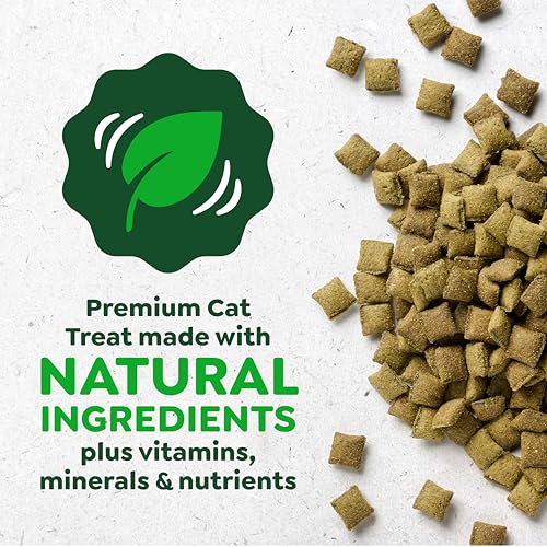 Greenies Feline Smartbites Healthy Indoor Cat Treats, Tuna, 16 oz | Veterinarian-recommended, Fiberblend Formula, supports digestion, under 2 cal per treat, natural ingredients, dual texture