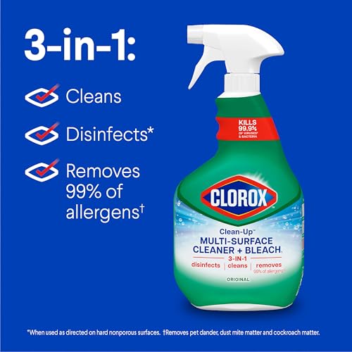 Clorox Clean-Up Multi-Surface Cleaner with Bleach, 32 fl. oz., Pack of 3