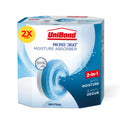 UniBond AERO 360° Moisture Absorber Neutral Refill Tab, 2 x 450 g | Ultra-Absorbent and Odour-Neutralising, for AERO 360° Dehumidifier, Condensation Absorbers