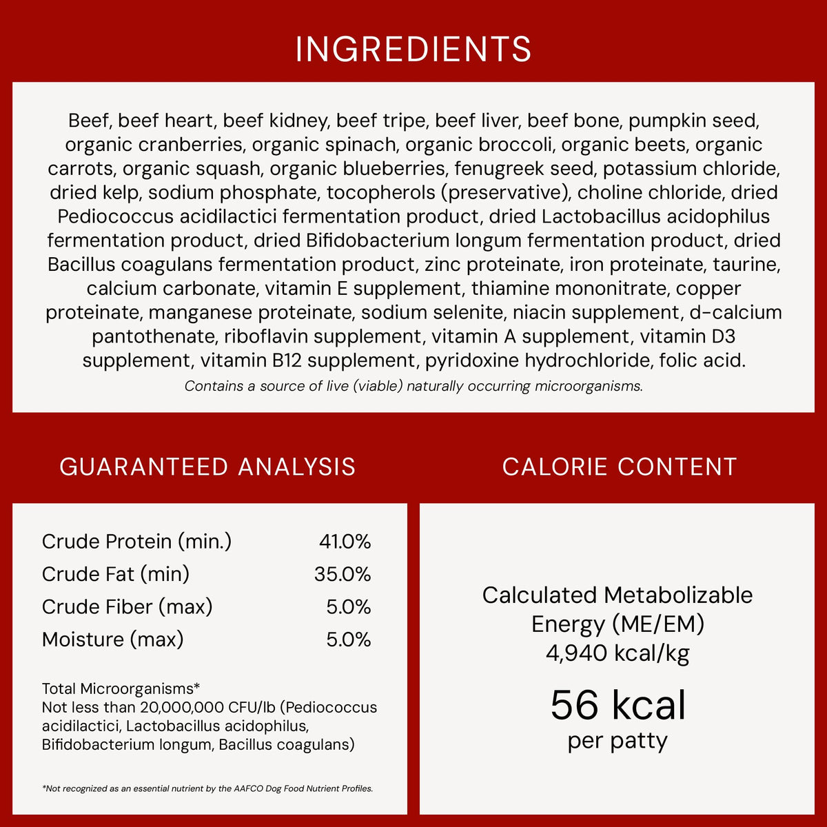 Stella & Chewy's Freeze-Dried Raw Dinner Patties - Beef Recipe - High Protein Grain-Free Puppy & Dog Food - Perfect For Picky Eaters - 25 oz