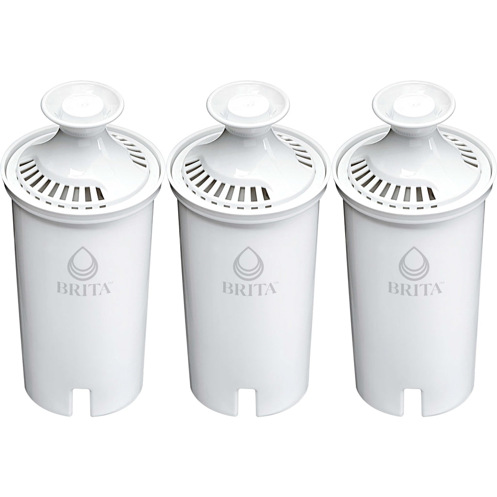 Brita Original Replacement Water Filter, Pitchers and Dispensers, 3 Pack | WQA and NSF/ANSI Certified, Reduces Chlorine, Copper, Mercury & Cadmium, Lasts 2 Months, Household Essential