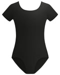 Stelle Ballet Leotards for Girls Short Sleeve Gymnastics Dance Outfit 2-16Y | Scoop neckline, Stretch fabric, Comfortable fit, Skin-friendly, Gymnastics & Ballet, Toddler dancewear, Kids bodysuit
