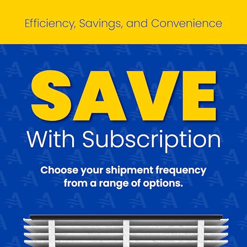AprilAire 410 Replacement Filter for AprilAire Whole House Air Purifiers - MERV 11, Clean Air & Dust, 16x25x4 Air Filter (Pack of 1)