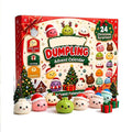 Christmas Decorations Squishies Dumpling Advent Calendar 2026 | Christmas Decor, 24 Dumplings for Adults, Party Favors, Christmas Ornaments, Coundown Calendar, Stress Relief Plaything