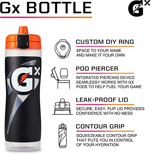 Gatorade Gx Bottle, Marble White, 30 Ounces
