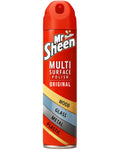 Mr Sheen Multi Surface Polish Spray, For Use on Wood, Plastic, Glass and Metal, Scent: Original, 250ml, Pack of 1