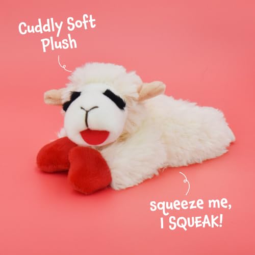 Multipet Lamb Chop Dog Plush Toy - Squeaky Toy