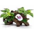 Aquarium Decorations Cave Silk Aquarium Plants Betta Fish Tank Decor | Soft & Safe Fish Tank Accessories, Aquarium Decor Plants for Beta Goldfish Bowl Decor, Artificial Driftwood Fish Cave