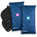 Hillington Car Dehumidifier Bags Reusable 1kg - 2-Pack with Anti Slip Pads | Reusable Dehumidifier Bags for Home and Cars, Moisture Absorbers, Microwave Rechargeable, Condensation Absorbers for Windows