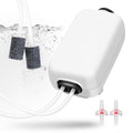 AQUANEAT Aquarium Air Pump for 20-210 Gallon Tank, Fish Air Bubbler, Hydroponic Oxygen Aerator with Stones, Airline Tubing, Check Valves
