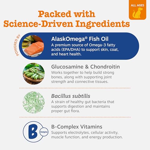Zesty Paws Dog Vitamins - Dog Multivitamin Chews, Chicken, 90 Ct | Dog Vitamins and Supplements for Hip & Joints, Skin & Coat, Omega 3 Fish Oil for Dogs