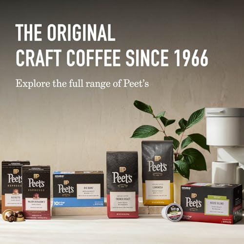 Peet's Coffee Coffee Pods, Dark Roast, Major Dickason's Blend, 75 K Cups