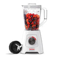 Tefal Blendforce II Blender, 2L Plastic Jug, 600W, Ice Crush, White | 1.25L Working Capacity, 4 Removable Stainless Steel Blades, 2 Speeds and Pulse, Smoothies, BL420140