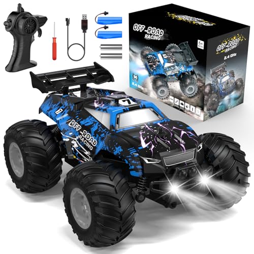 All-Terrain Remote Control Car for Boys Christmas Kids Rechargeable