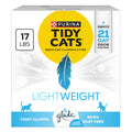 Purina Tidy Cats LightWeight Glade Clear Springs Litter, 17 lb | Glade Scented, tight clumping and low-dust formula offers 21-day odor control for multi-cat homes
