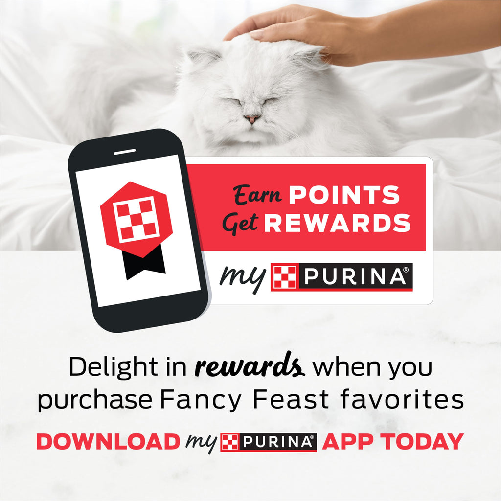Purina Fancy Feast Wet Kitten Food Variety Pack, 3 oz cans, 24-Pack | Oceanfish, Turkey, Chicken or Salmon Recipes with no artificial colors or preservatives. 100 percent complete and balanced