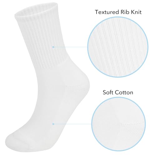 BomKinta Women Calf Socks Athletic Crew Sock | Casual, Cute, Soft, Cotton, Above Ankle, Gifts