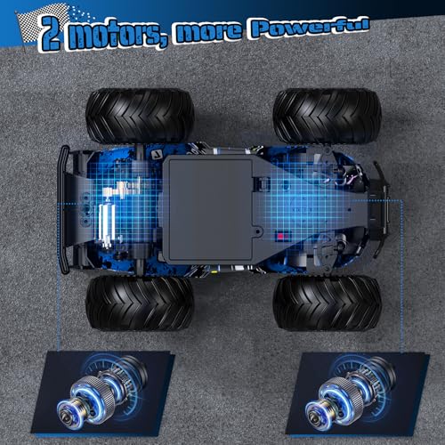 All-Terrain Remote Control Car for Boys Christmas Kids Rechargeable