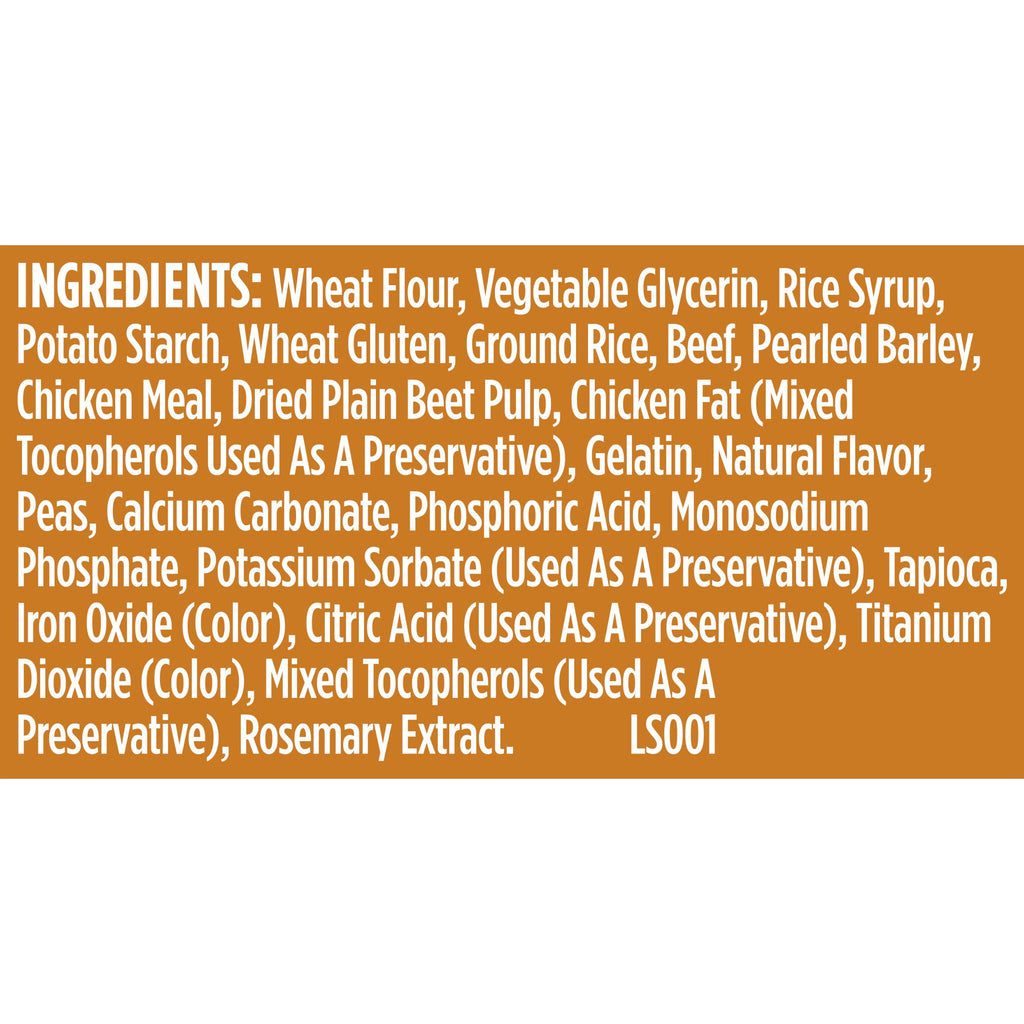 Nutrish Soup Bones Beef Dog Chews, 23.1 oz. Bag (11 Treats) (Rachael Ray) | Rawhide-Free, Contains No Artificial Flavors or By-Product Meals, Soft Texture, Easy on Gums, Resealable Bag