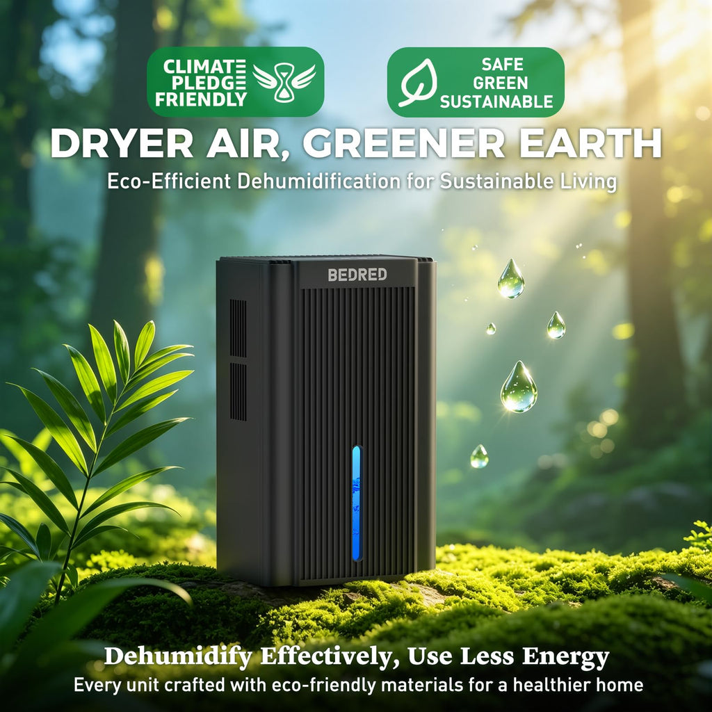 Dehumidifier,95OZ Dehumidifier for Home Sq.Ft - Quiet with Auto Shut Off & Relaxing 7 Color Ambient Light,Ideal for Livingroom, Bedroom, Basement(Black)