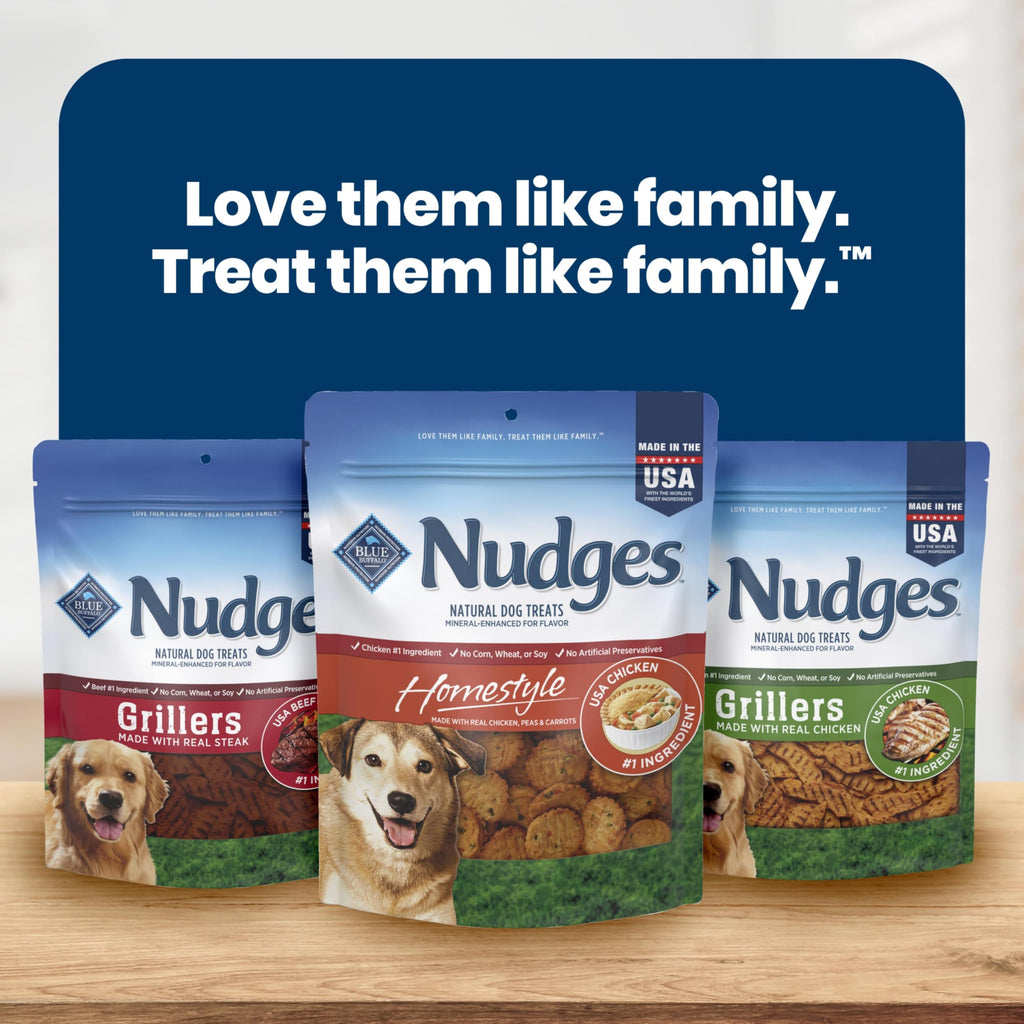 Blue Buffalo Nudges Homestyle Chicken Dog Treats, 16 oz