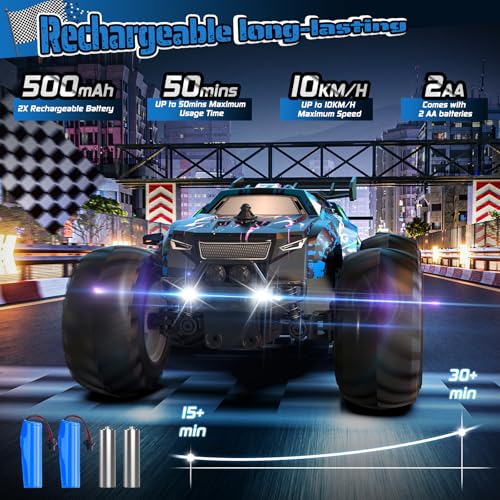 All-Terrain Remote Control Car for Boys Christmas Kids Rechargeable
