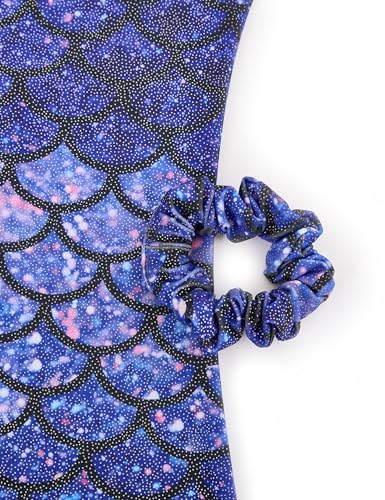 Tstiti Gymnastics Leotards for Girls 2 Pack Sparkly Biketards Outfit Set | 2 Hair Scrunchies, 2 Pack Sparkly Biketards, Leotard for Kids Gymnastics, Tumbling, Practice