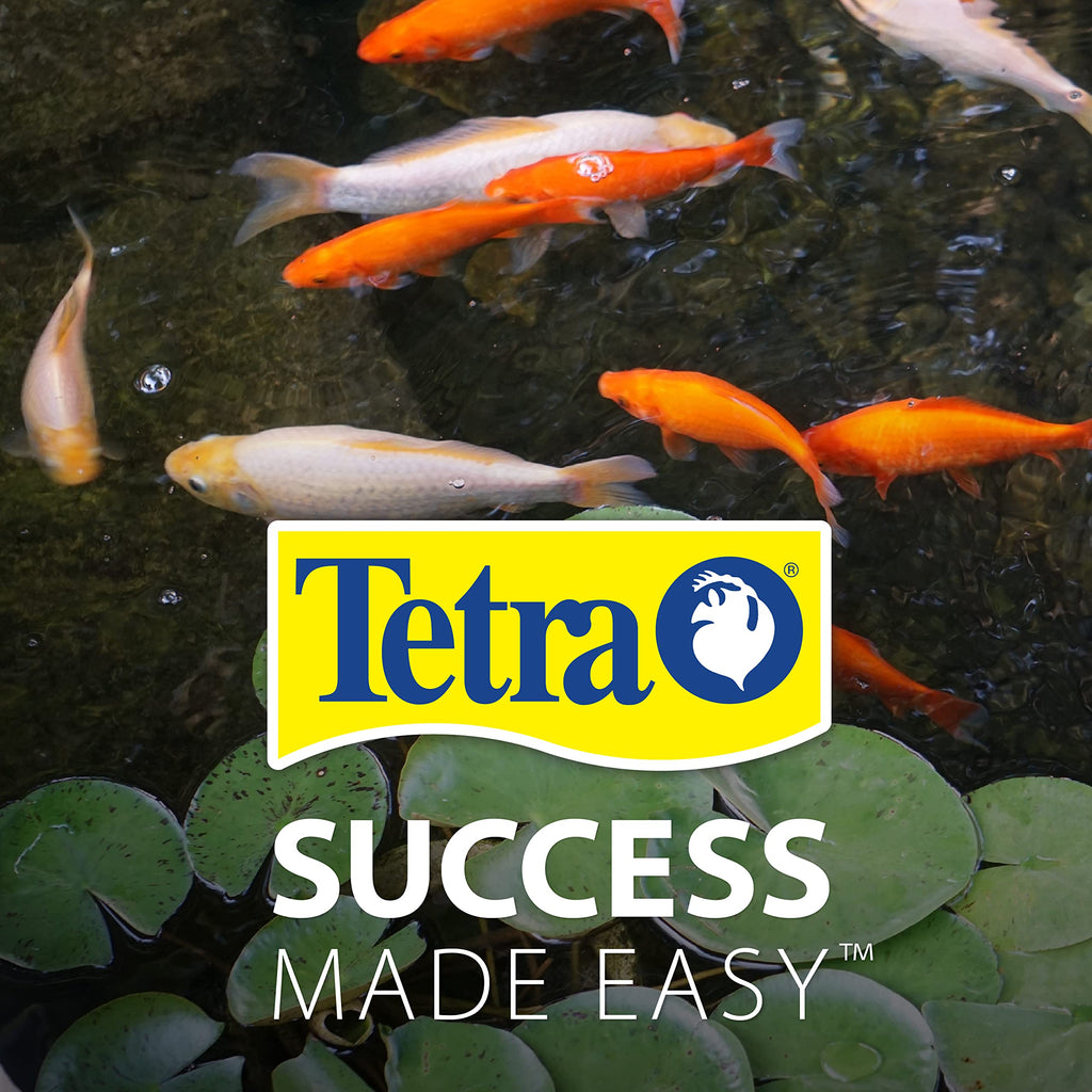 Tetra Pond Flakes Fish Food for Small Koi & Goldfish, 6.35 oz | Supports Digestion & Overall Health Of Small Pond Fish, Enhances Color, Clear Water Formula, Feed When Water Is +50 Degrees