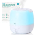 Frida 3-in-1 Cool Mist Humidifier for Large Rooms & Bedroom, Diffuser | Allergy Relief, 60 Hour Runtime, Nightlight, Auto Shut-Off, Quiet, Carry Handle, Essential Oil Diffuser