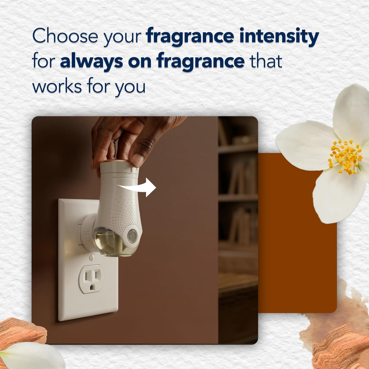 Glade PlugIns Air Freshener Refills, Cashmere Woods, 10 Count | 0.67 fl oz Each, Includes 10 Refills, Scented and Essential Oils for Home and Bathroom Use, Fits Glade PlugIn Warmer
