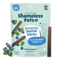Shameless Pets Blueberry & Mint Dental Chews for Dogs, 8 Chews | Dental Chews for Dogs, Dog Teeth Cleaning Treats with Immune Support
