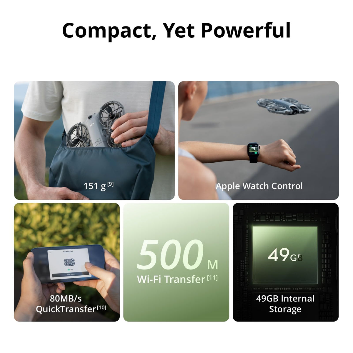 DJI Neo 2 Fly More Combo With RC-N3 Remote Controller | Stable Transmission With Digital Transceiver, 4K Drone for Beginners, 3 Batteries