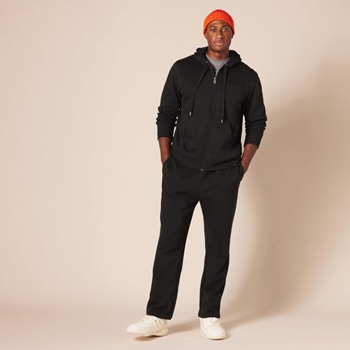 Amazon Essentials Men's Full-Zip Fleece Hoodie Sweatshirt (Available in Big & Tall)