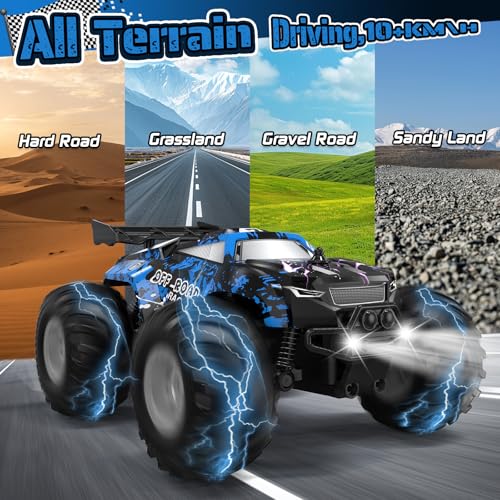 All-Terrain Remote Control Car for Boys Christmas Kids Rechargeable