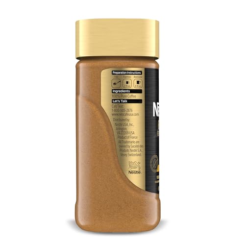 NESCAFÉ Gold Espresso Blonde Instant Coffee, 3.5 oz Jar | Blonde roast instant espresso; single 3.5 oz (100 g) jar
