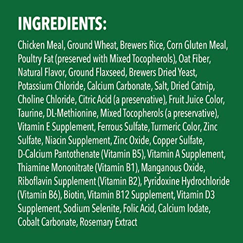 Greenies Feline Natural Dental Cat Treats, Catnip Flavor, 9.75 oz