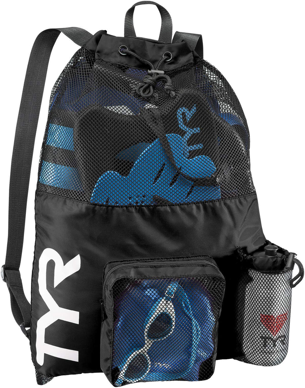 TYR Big Mesh Mummy Backpack, Black